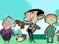 თამაში Mr Bean Matching Pairs ონლაინ