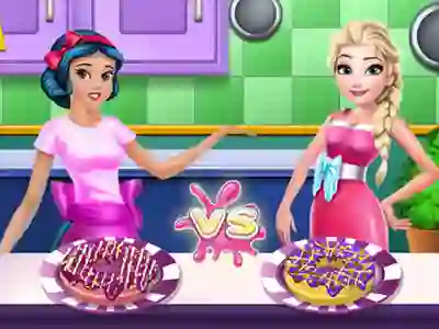 თამაში Princesses Cooking Contest ონლაინ