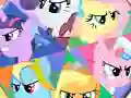 თამაში Pony Round Puzzle ონლაინ