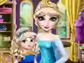 თამაში Ice Queen Mommy Real Makeover ონლაინ