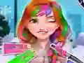 თამაში Annie's Winter Chic Hairstyles ონლაინ