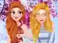 თამაში Princess Girls Trip to USA ონლაინ