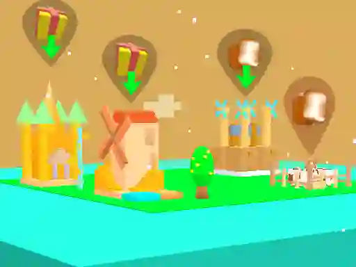 თამაში Polygon Village ონლაინ