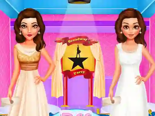 თამაში BFF Broadway Party ონლაინ