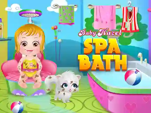 თამაში Baby Hazel Spa Bath ონლაინ