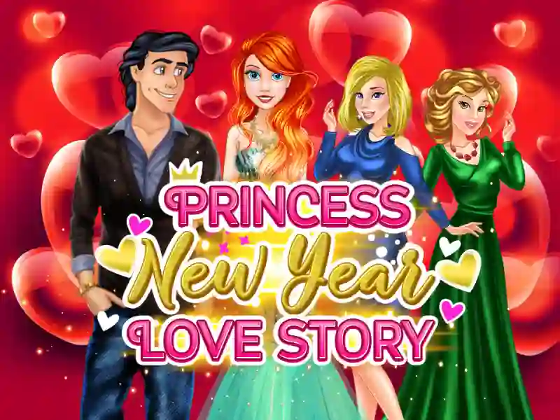 თამაში Princess New Year Love Story ონლაინ