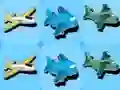 თამაში Big Fast Airplanes Match 3 ონლაინ