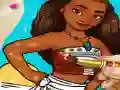 თამაში Moana Coloring Book ონლაინ