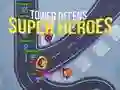 თამაში Tower defense : Super heroes ონლაინ