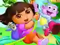 თამაში Dora the explorer Hidden stars ონლაინ