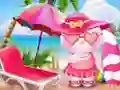 თამაში Hello Kitty Beach Fun ონლაინ