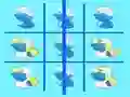 თამაში Smurfs Tic Tac Toe ონლაინ