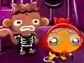 თამაში Monkey Go Happy Stage 575 Monkeys Go Halloween ონლაინ