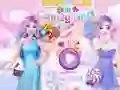 თამაში Barbie and Elsa in Candyland ონლაინ