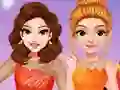 თამაში Princesses Ice Skating Dress Up ონლაინ