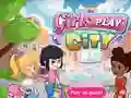 თამაში Girls Play City ონლაინ