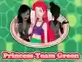 თამაში Princess Team Green ონლაინ