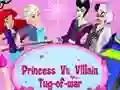 თამაში Princess Vs. Villains Tug-of-war ონლაინ