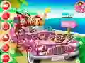 თამაში Princesses Beach Trip ონლაინ