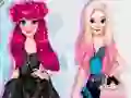 თამაში Princess Iceskates Winter Dress Up ონლაინ