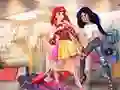 თამაში Princesses Shopping Rivals ონლაინ