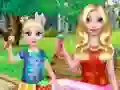 თამაში Mommy And Daughter Summer Day ონლაინ