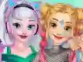 თამაში Elsa and Rapunzel Future Fashion ონლაინ