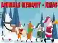 თამაში Animals Memory - Xmas ონლაინ