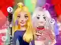 თამაში Princesses Karaoke Night ონლაინ