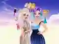 თამაში Fashion Showdown Ellie and Villain Quinn ონლაინ
