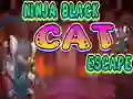 თამაში Ninja Black Cat Escape ონლაინ