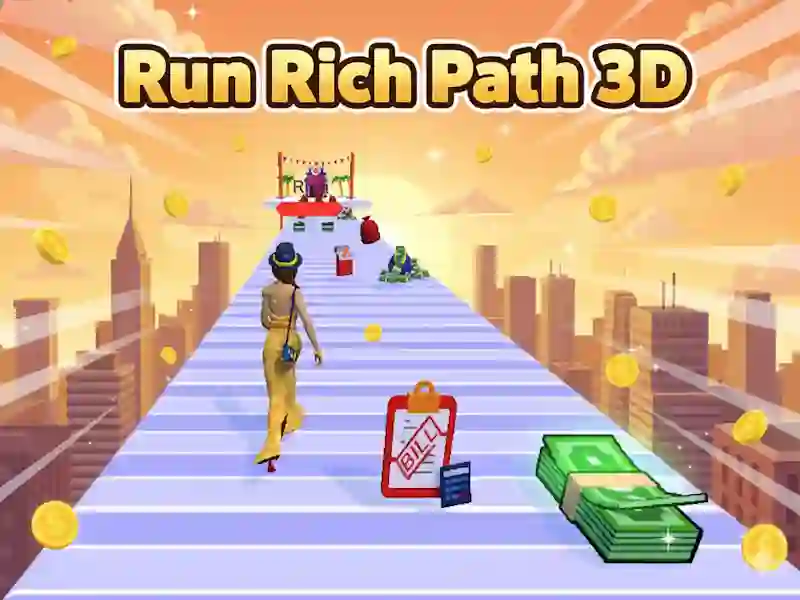 თამაში Run Rich Path 3D ონლაინ