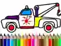 თამაში Back To School: Truck Coloring Book ონლაინ