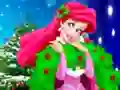 თამაში Ariel The Little Mermaid Christmas Dres Up ონლაინ