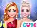 თამაში Frozen Princess New years Eve ონლაინ