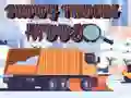 თამაში Snowy Trucks Hidden ონლაინ