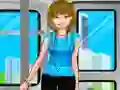 თამაში Barbie On The Train ონლაინ