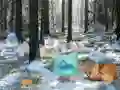 თამაში Winter Wonderland Forest Adventure ონლაინ