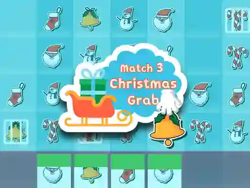 თამაში Christmas Grab Match 3 ონლაინ
