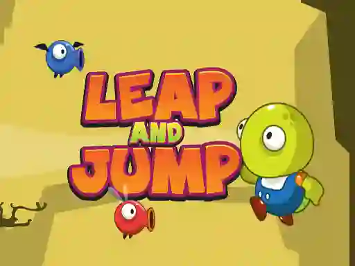 თამაში Leap and Jump ონლაინ