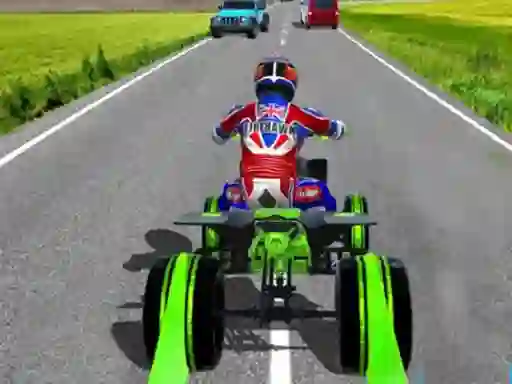 თამაში ATV Quad Bike Traffic Racer ონლაინ