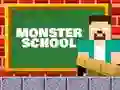 თამაში Monster School: Roller Coaster & Parkour ონლაინ