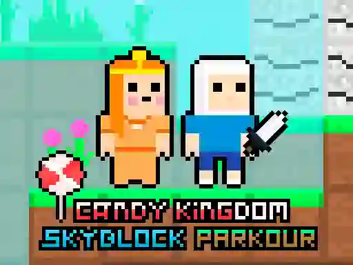 თამაში Candy Kingdom Skyblock Parkour ონლაინ
