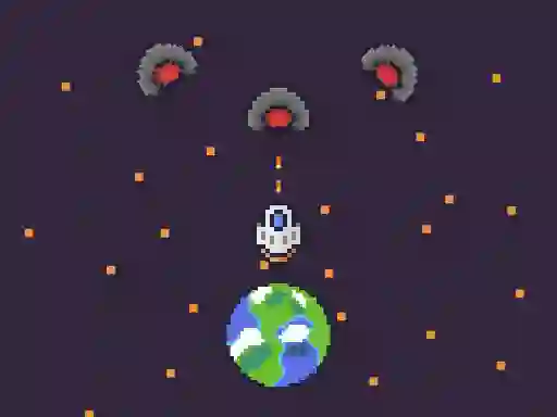 თამაში Pixel Protect Your Planet ონლაინ