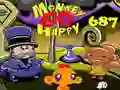 თამაში Monkey Go Happy Stage 687 ონლაინ