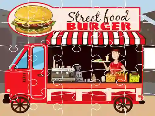 თამაში Burger Trucks Jigsaw ონლაინ