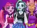 თამაში High School Princess Monster Mash ონლაინ