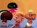თამაში Mini Beat Power Rockers: English Challenge ონლაინ
