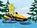 თამაში Spongebob Snowmobile ონლაინ