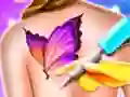 თამაში Barbie Funny Tattoo Shop ონლაინ